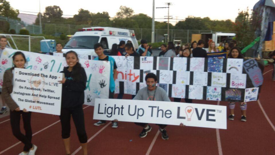 valley center high school light up the love 